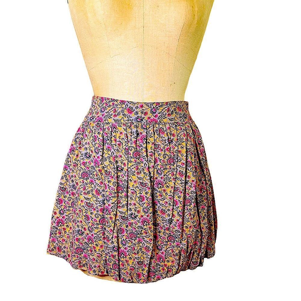 Comptoir des cotonnier Girls Floral puff skirt age 14